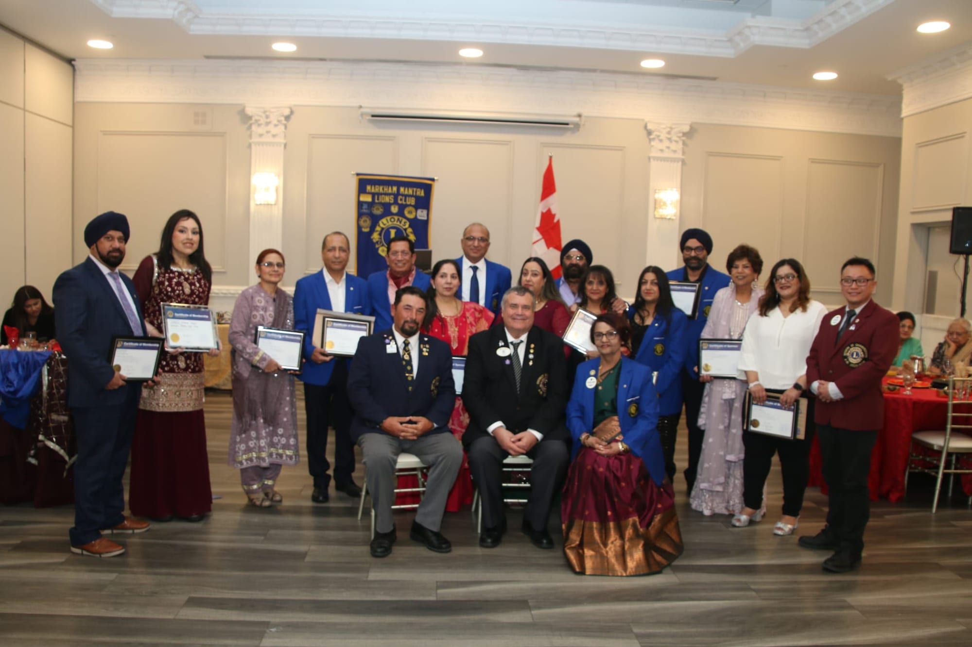 Member induction ceremony