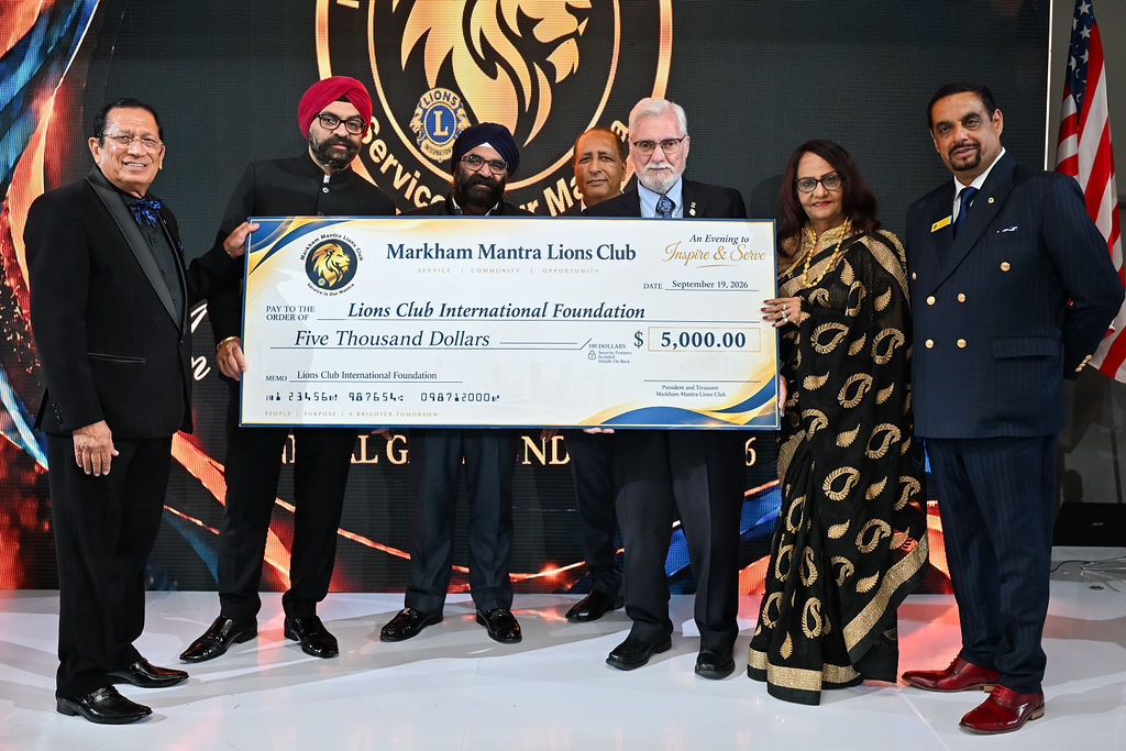 Markham Mantra Lions Club event photo