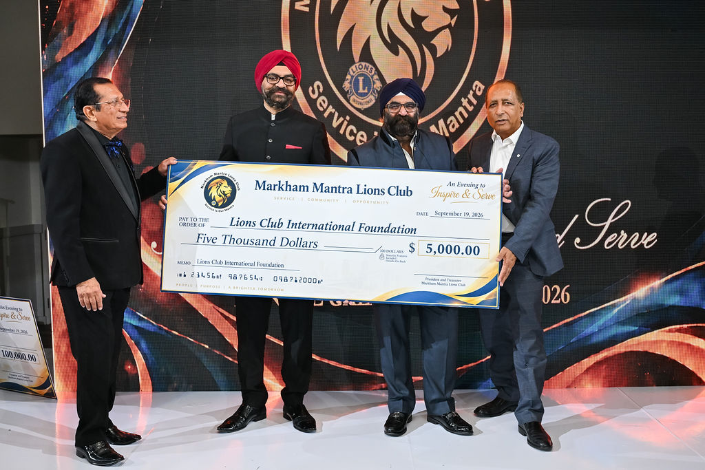 Markham Mantra Lions Club event photo