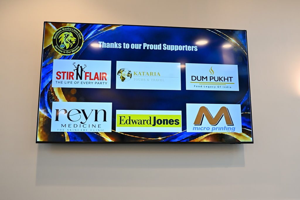 Markham Mantra Lions Club event photo