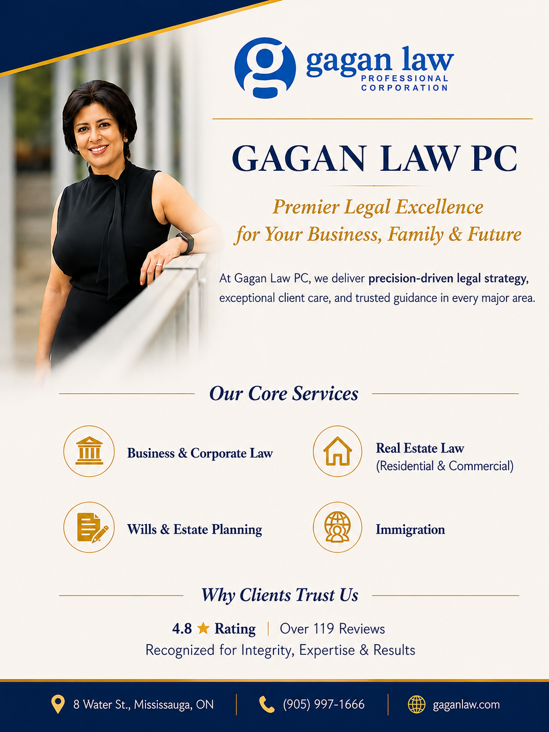 Gagan Law logo
